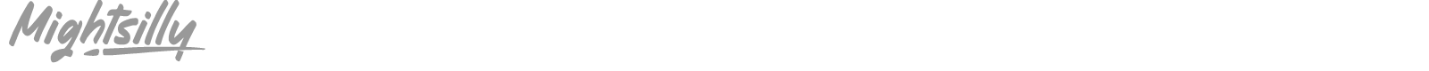 Mightsilly font preview
